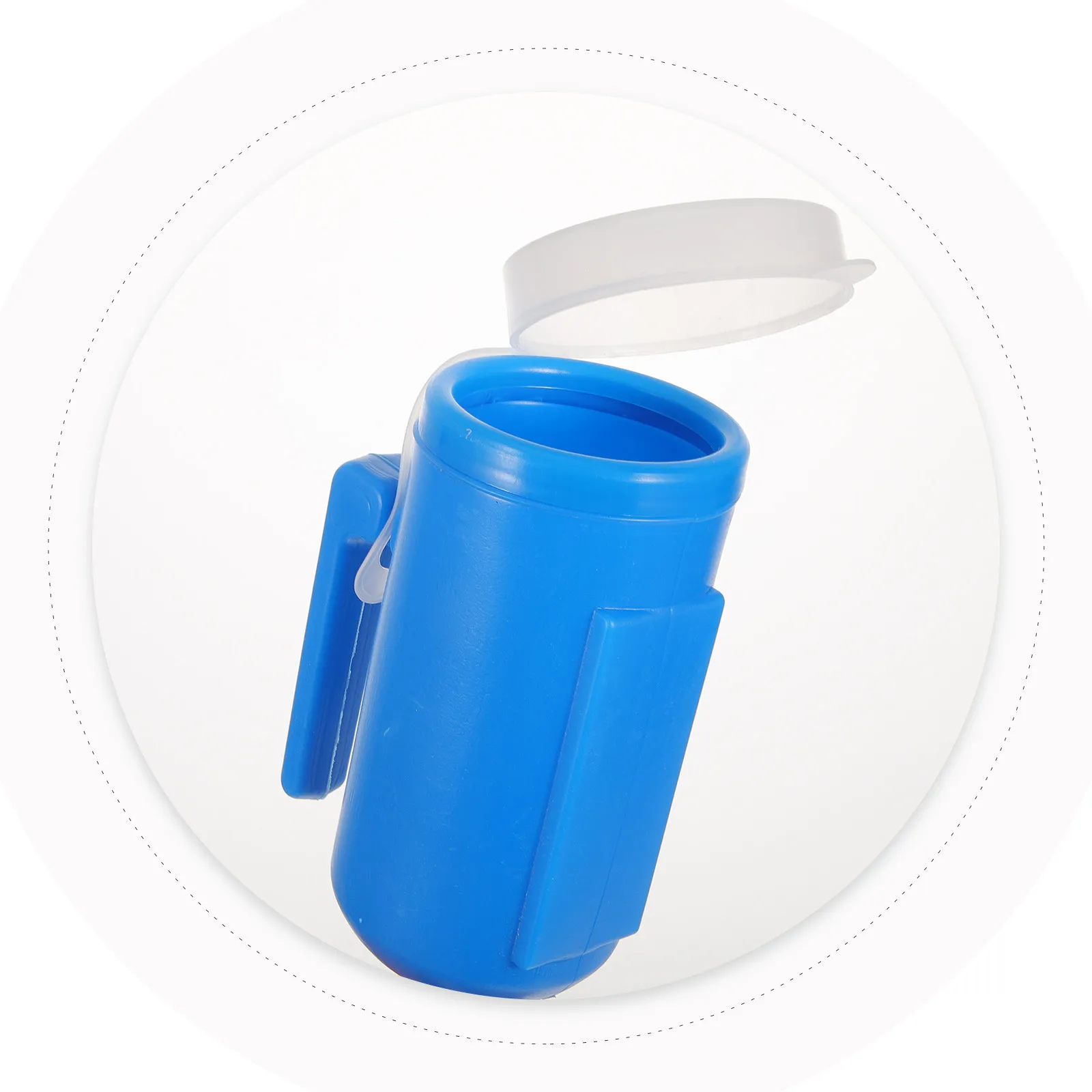 1Set Car Urinal Portable Female Urinal Thick Plastic Spill Proof Bedpan Bottle with Lid Pipe for Travel Camping Outdoor Use