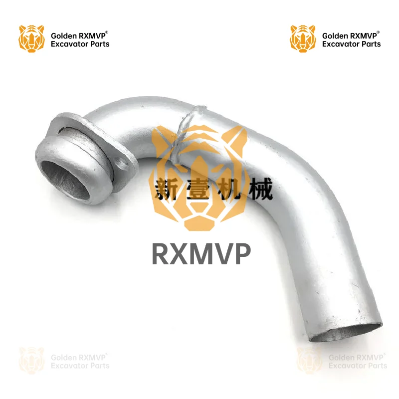 For Caterpillar E307c/307d/308c Muffler Connection Pipe Clamp U-shaped Screw Connection Exhaust Branch Pipe Excavator Parts