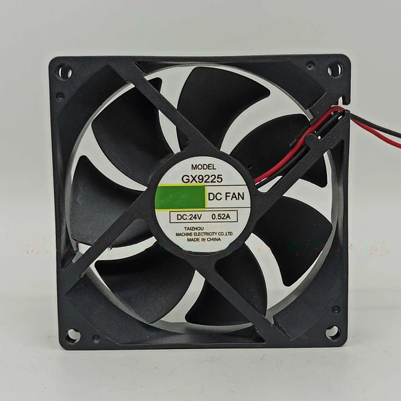 New Cooler Fan For MEIXING GX9225 92*92*25MM 24V 0.52A 9.2CM Welding Machine Frequency Converter Cooling Fan 2Pin