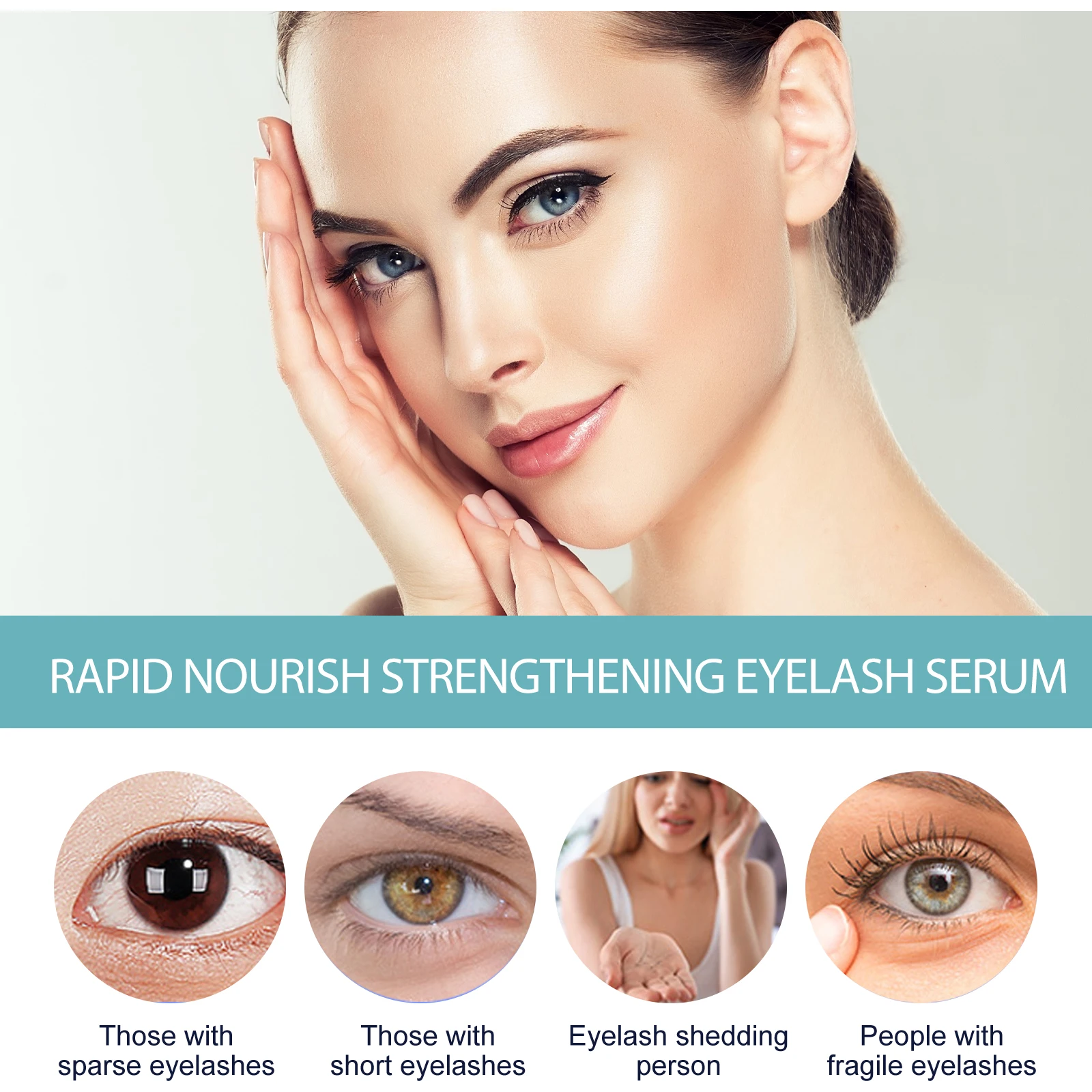 ماسكارا حجمية، طبيعية ولطيفة ليس من السهل تلطيخها، بعد استخدام ماسكارا سميكة ومجعدة سوداء جميلة طويلة، كل علبة ج #2