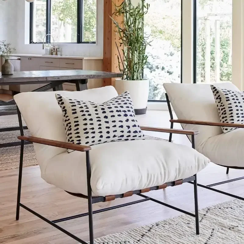 Luxury Spacious Practical Living Room Chairs Contemporary Accent Stylish Metal Living Room Chairs Wohnzimmerstuhl Room Furniture