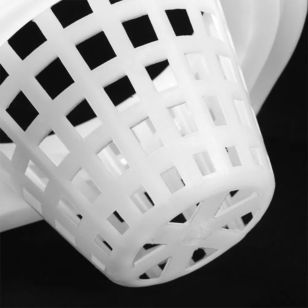 3Pcs Plastic Mop Bucket Drainage Basket with Ergonomic Water Squeezer – Replacement Strainer for Cleaning Accessories