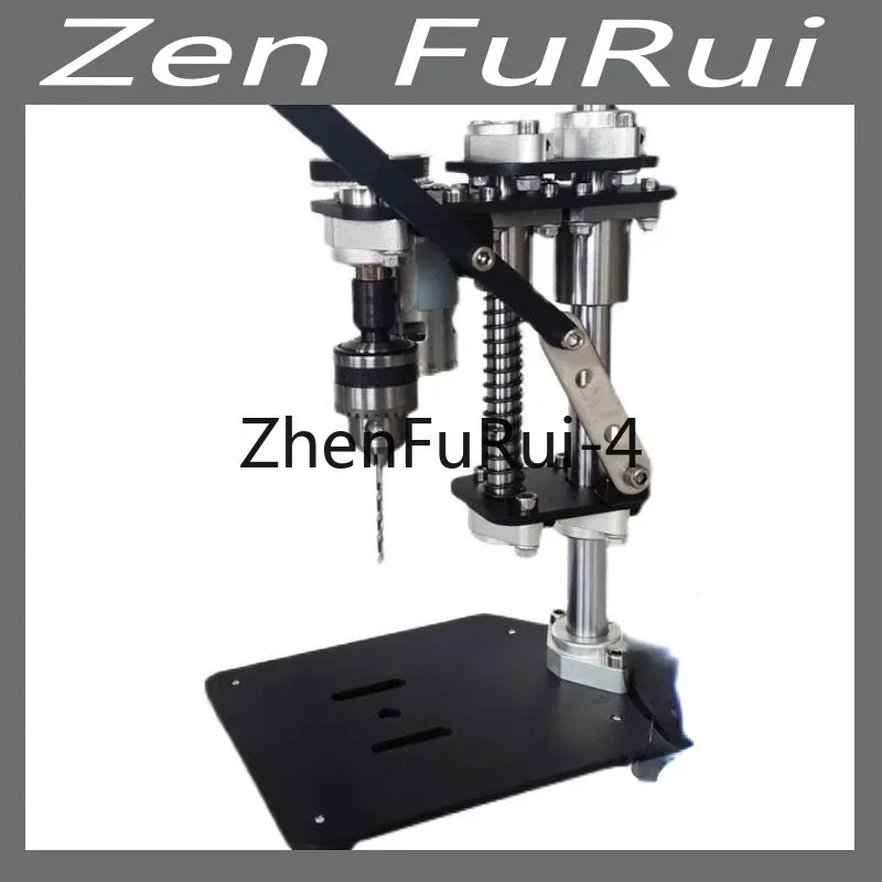 100W DC 12-24V 220V 775 Motor Small Desktop Portable Stand Benchtop Precision DIY Variable Speed Drilling Machine