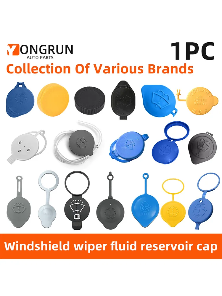 YONGRUN 1/2/5/10 pièces collecte de bouchons de bouteille de réservoir de stockage de liquide de nettoyage de pare-brise