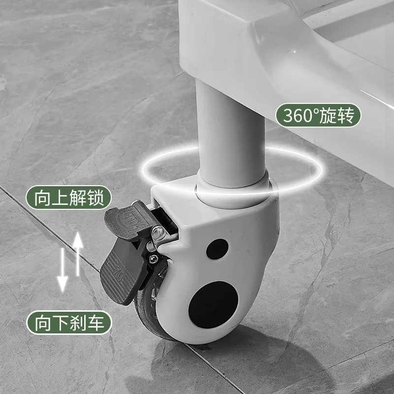 Beauty cart trolley beauty salon special rack mobile hair salon instrument tool cart high-end and high-end