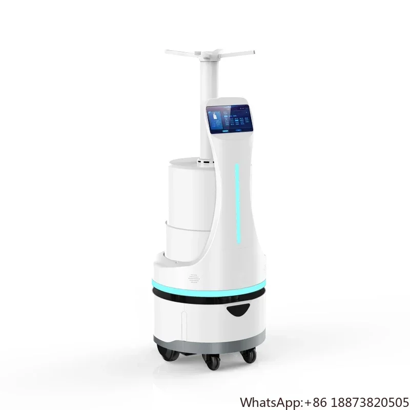 Automatic Spray System Remote Control Automated Robot Robotic Disinfection Spray Sterilizing Robot Used for Company