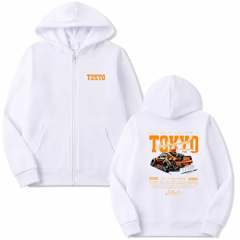 2026 Men's and Women's Printed Fashion Trend New Zipper Sweatshirt Multi Functional Slim Fit Leisure Sports Zipper Hoodie