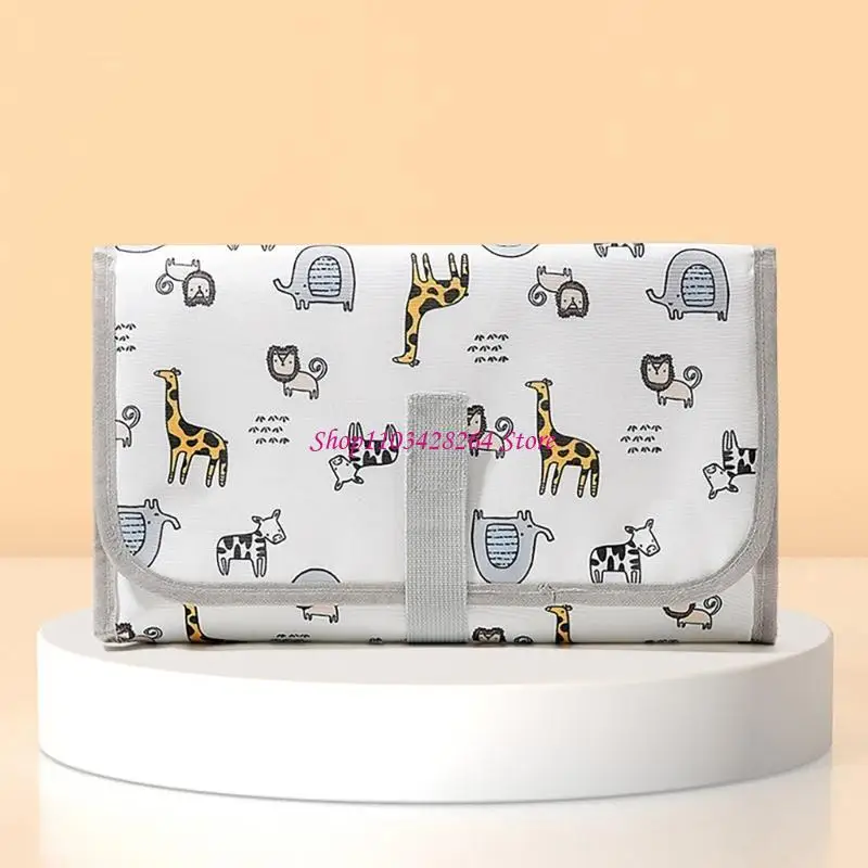 وسادة تغيير حفاضات الأطفال الملائمة للسفر، حقيبة الأم المريحة والمحمولة وسادة بول للرضع #3