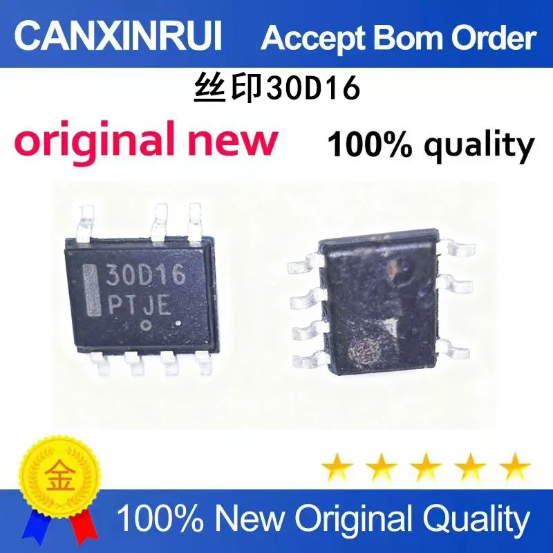 (5-100 Pieces) New stock NCP1230D165R2G silk screen printing 30D16