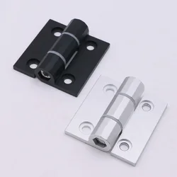 Aluminum Alloy Damping One Segment Force Hinge Torque Fixed Type Adjustable Industrial Hinge Adjustable Arbitrary Stop Hinge