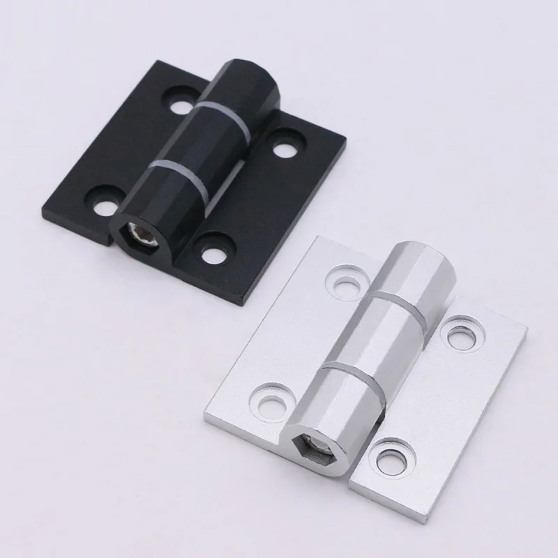 Aluminum Alloy Damping One Segment Force Hinge Torque Fixed Type  Adjustable Industrial Hinge Adjustable Arbitrary Stop Hinge