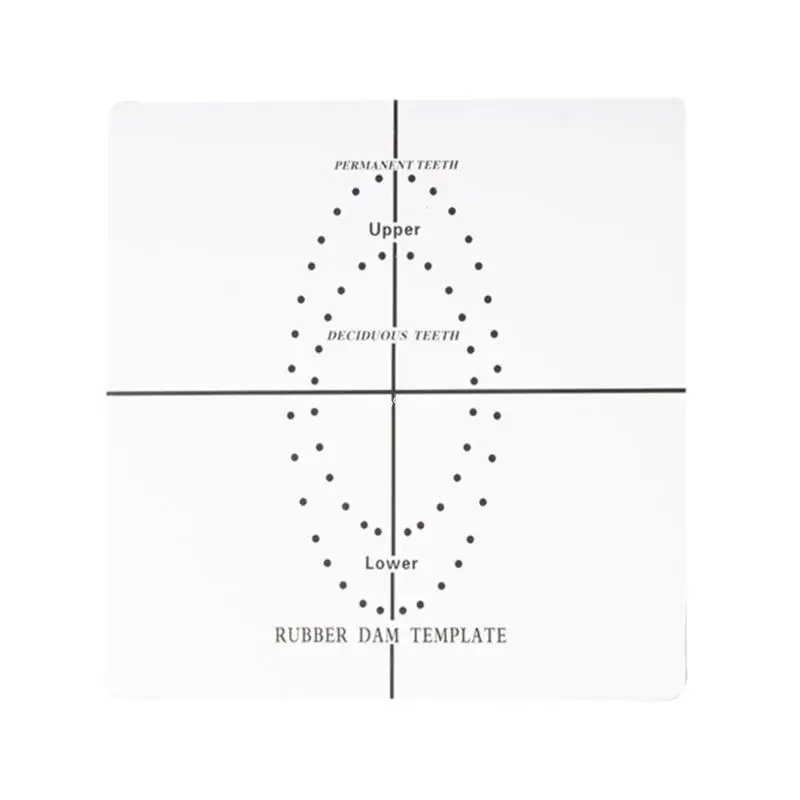 Mouth Positioning Board Barrier Template for Orthodontists and Dental Clinics