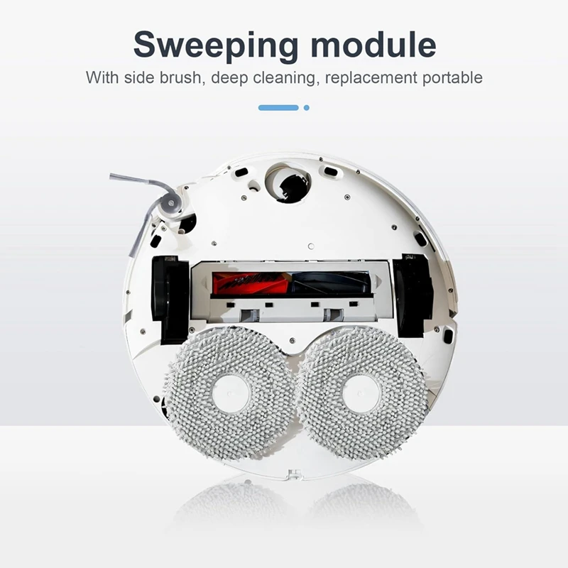 Cepillos laterales para accesorios de piezas de repuesto Roborock Q Revo Curv