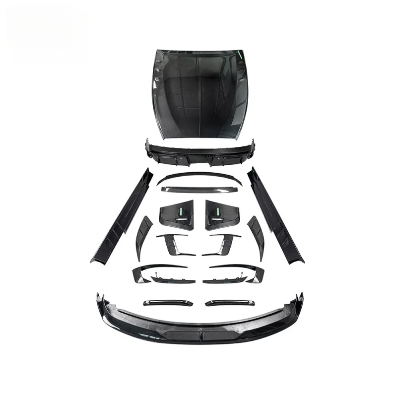 Dry Carbon Fiber Front Hood Bonnet  Spectre MSY Style Lightweight Autoclave Processed Glossy/Matte