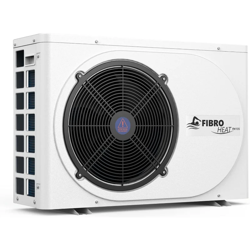 ปั๊มความร้อนสระว่ายน้ํา FibroPool - FH135 35,000 BTU - สําหรับสระว่ายน้ําเหนือและในพื้นดินและสปา - ประสิทธิภาพสูงไฟฟ้าทั้งหมด