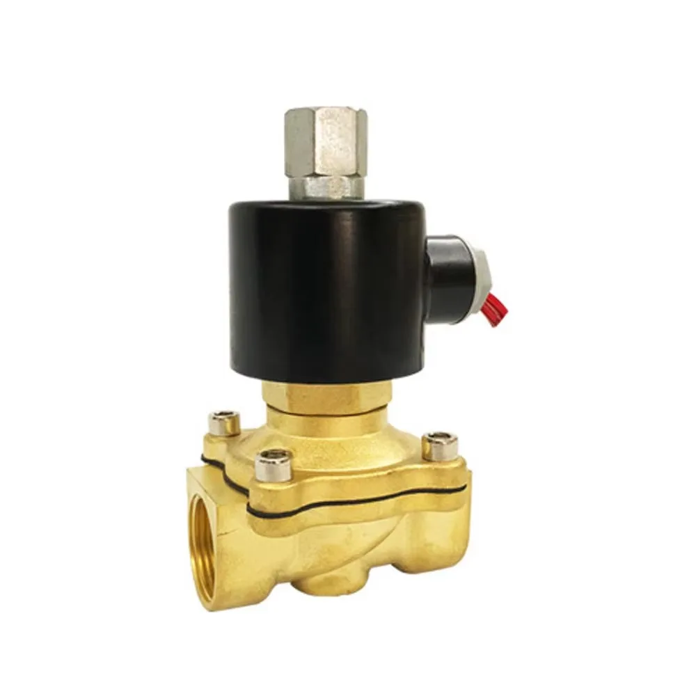 

1/4" 3/8" 1/2" 3/4" 1" BSP Female 12V 24V 220V Electric Solenoid Valve Normally Open Pneumatic for Water Oil Air