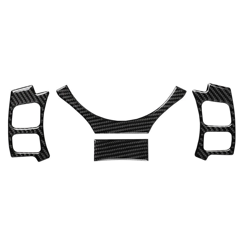 Upgrade Your Driving Experience with Carbon Fiber Steering Wheel Cover Trim for Lexus IS250 NX200 200t 300h (4pcs Set)