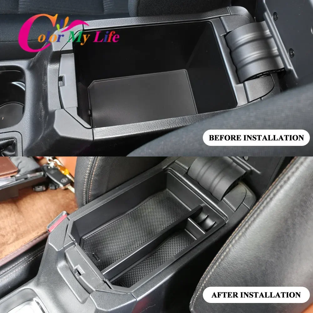 Car Armrest Storage Box Glove Box Tray Storage Box Accessories for Toyota RAV4 RAV 4 2013 2014 2015 2016 Car Styling