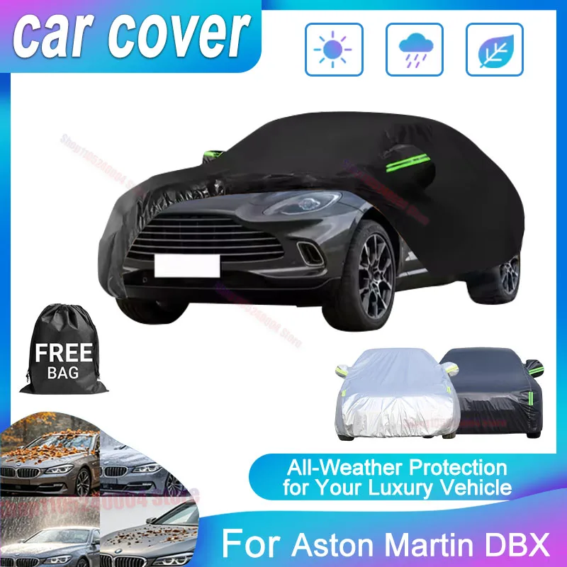 Anti-UV Waterproof Oxford Cloth Full Car Cover, Four-Season Outdoor Protection For Aston Martin DBX