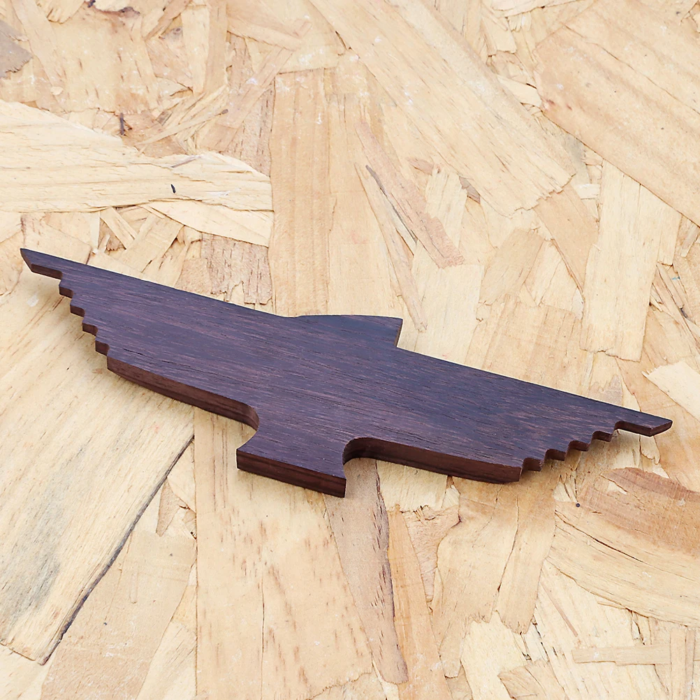 

6 String Wooden Guitar Bridge Replacement Saddle Part Acoustic Guitar Accessories Stable Durable Bridge for Clear Sound