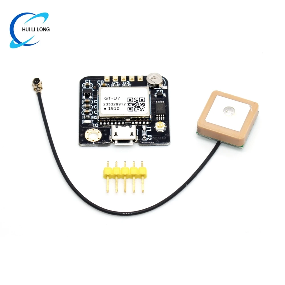 GT-U7 GPS-модуль навигационного спутникового позиционирования, совместимый с NEO-6M 51, однокристальный микрокомпьютер STM32 для Arduino