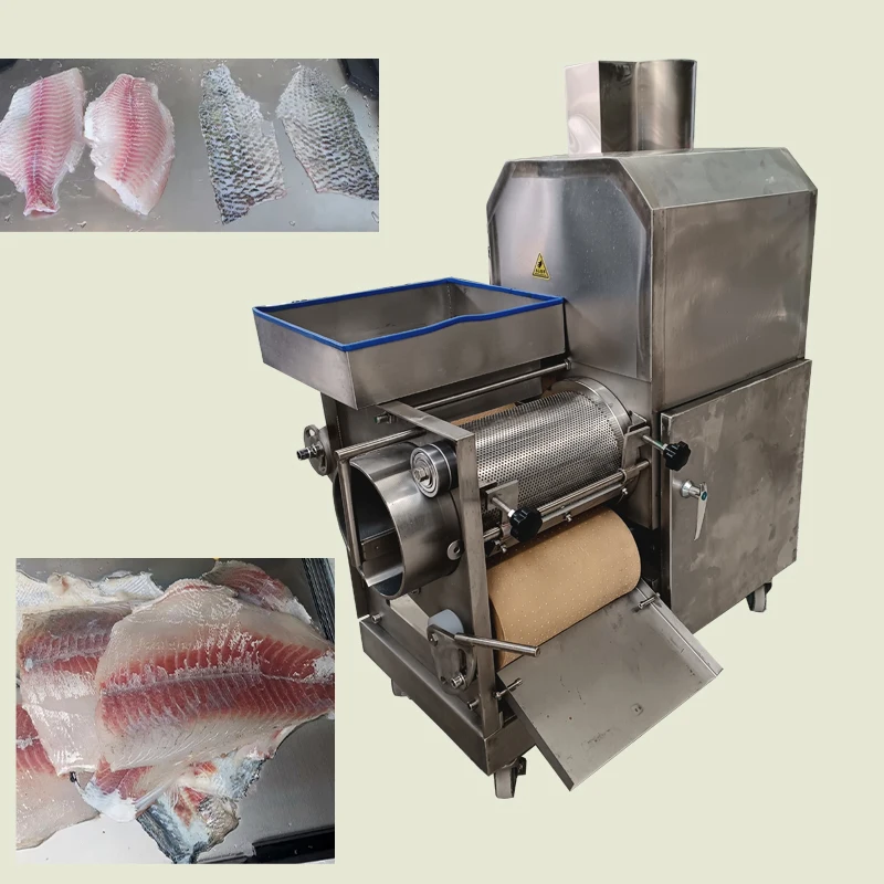 

Automatic Fish Bone Meat Separator / Fish Deboning Machine / Fishbone Removing Machine For Industrial