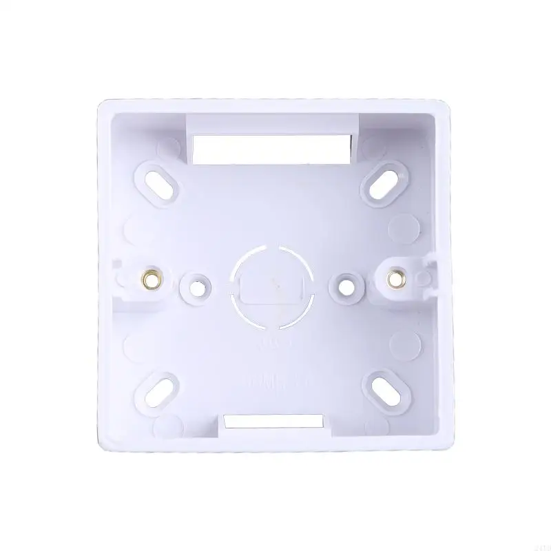 

24TD 86X86 PVC Thickening Junction Box Wall Mount Cassette For Switch Socket Base Sw