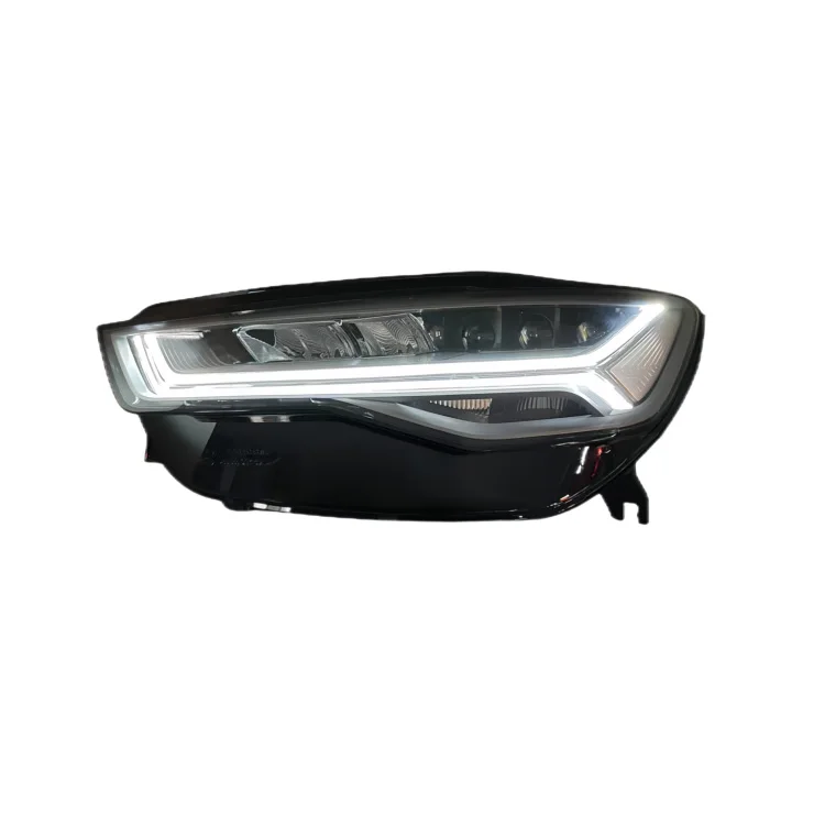 

Автомобильные аксессуары Damei, фары переднего бампера, светодиодные фары, модифицированные DRL фары, матричные линзы, фары для A6 C7 2016-2018