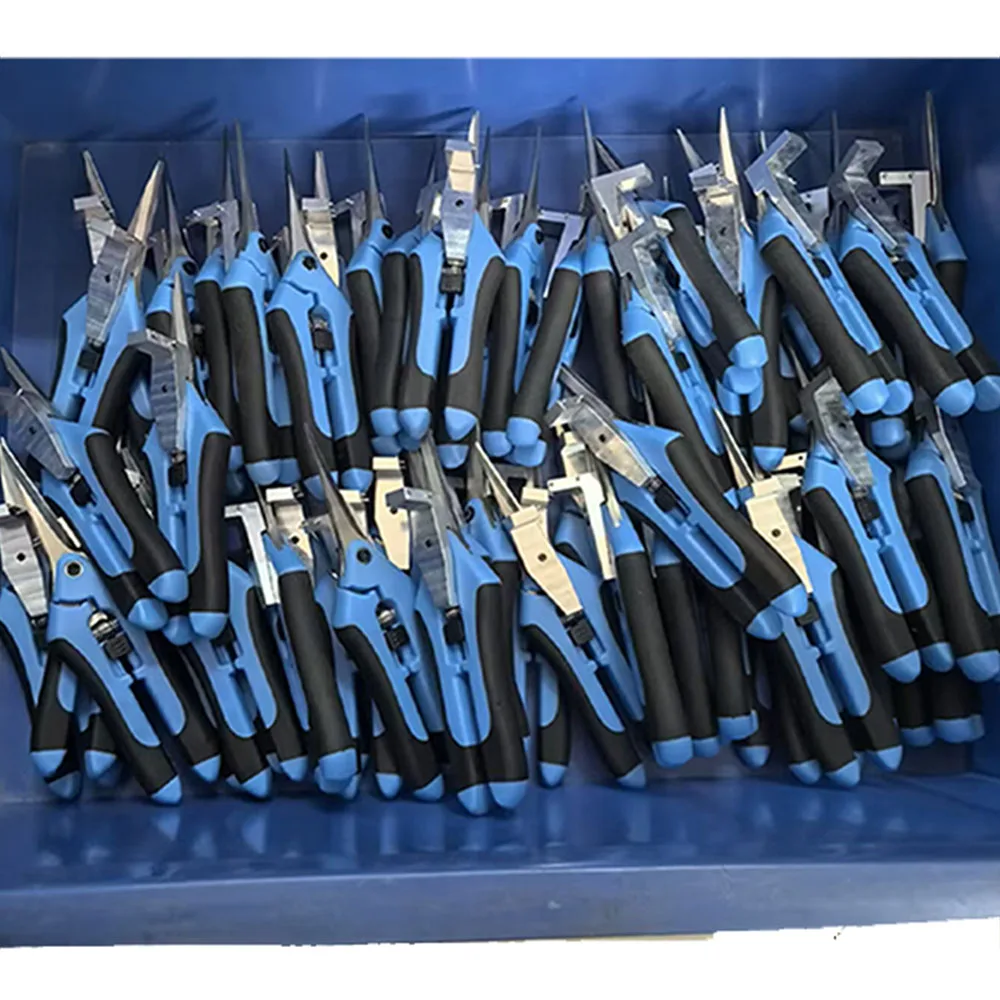 

SMD Tape Cutter with Guide Scissor SMT Splice Pincers Blue Scissors SMT Positioning Cutting Tool SMT Splicing Scissors