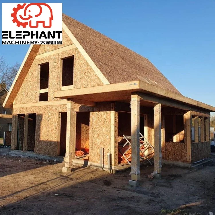 Fast Build SIPs Prefabricated Insulated Panelized House Prebuilt Resort Villa Durable Prefab Thermal Insulation Wooden Cabin