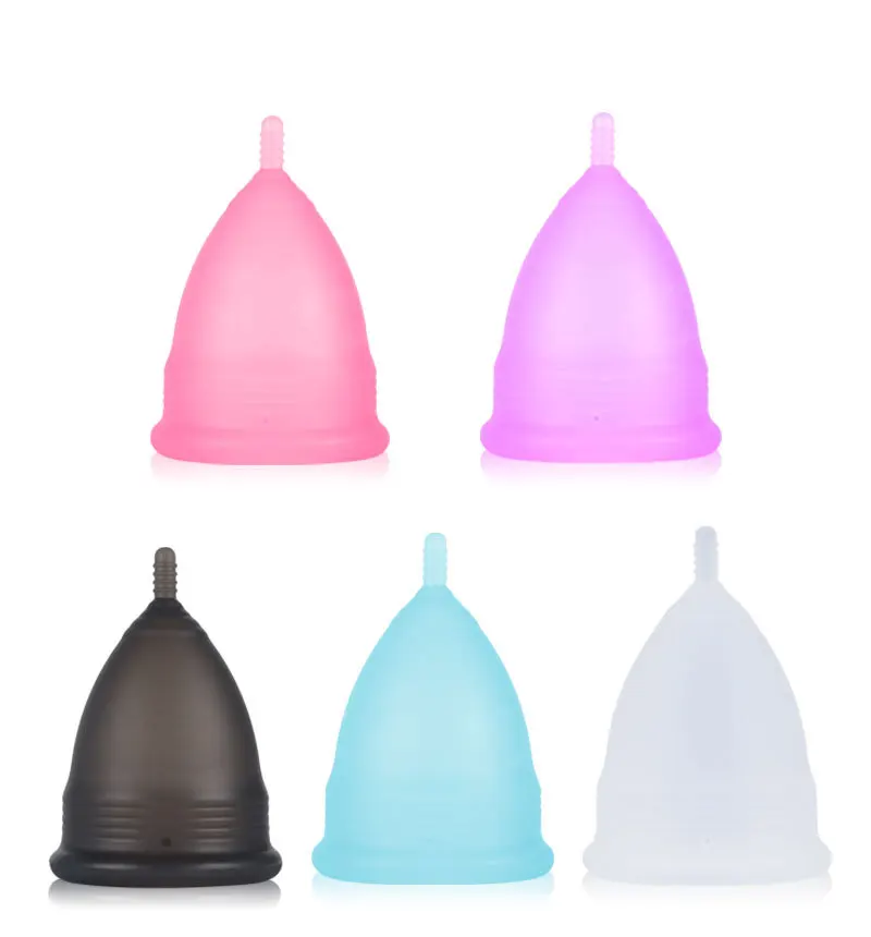 Size S L Silicone Menstrual Cup Feminine Hygiene Coppetta Mestruale Coupe Menstruelle Moon Period Cup Menstrual Cup