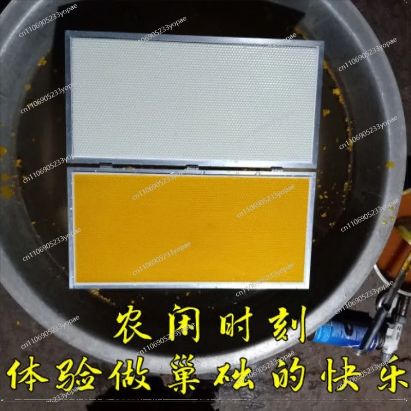 لقالب قاعدة العش في نحلة شمع العسل النقي عش قاعدة ورقة آلة الأسطوانة الملك النحل المستعمرة أداة خلية النحل