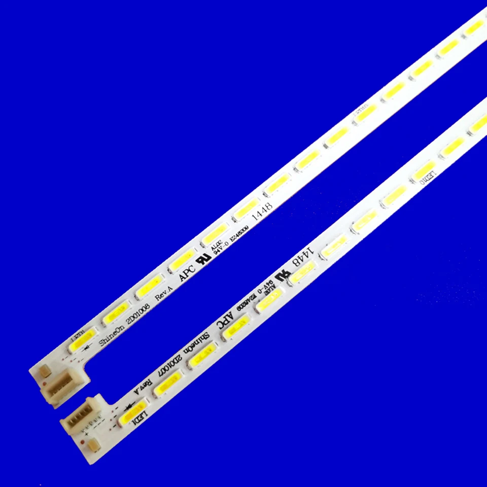 Комплект из 2 шт. светодиодная лента для подсветки для REL420FY 42E710U 42E510E REL420WY ShinwOn 2D01007 2D01008 1555-R4205000 CRH-A42270201803R3Y5