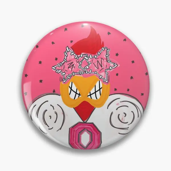 Mr Cardinal It Is Game Day  Soft Button Pin Creative Jewelry Metal Women Cute Brooch Fashion Hat Decor Lapel Pin Clothes Lover