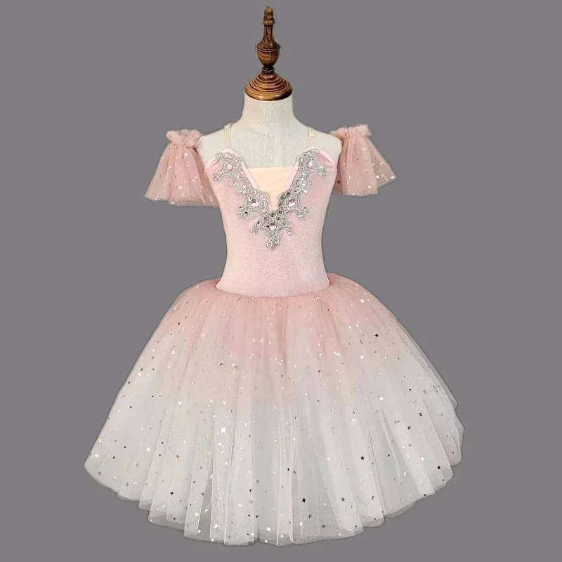 Professionelle klassische Kinder Kleinkind Ballerina Ballett TUTU Tanzkleid Kinder Tanzkostüme Kleidung Mädchen Ballett Outfits