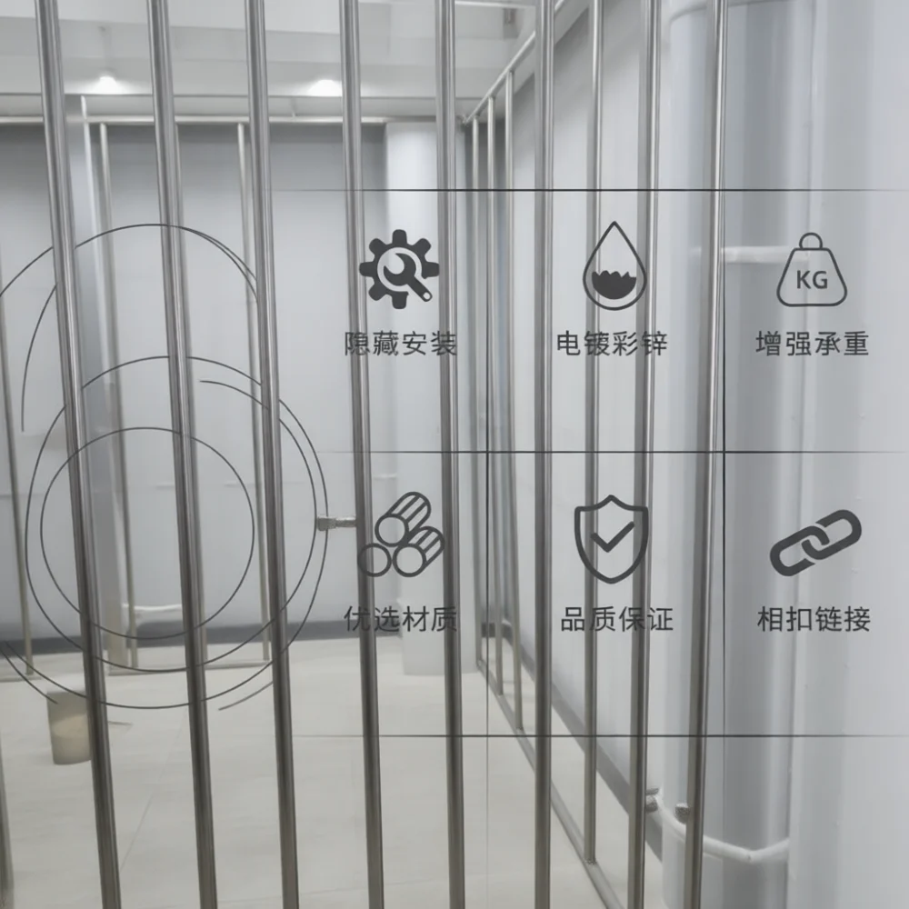 Furniture Interlocking Hardware - Złączka meblowa z węglowej stali w