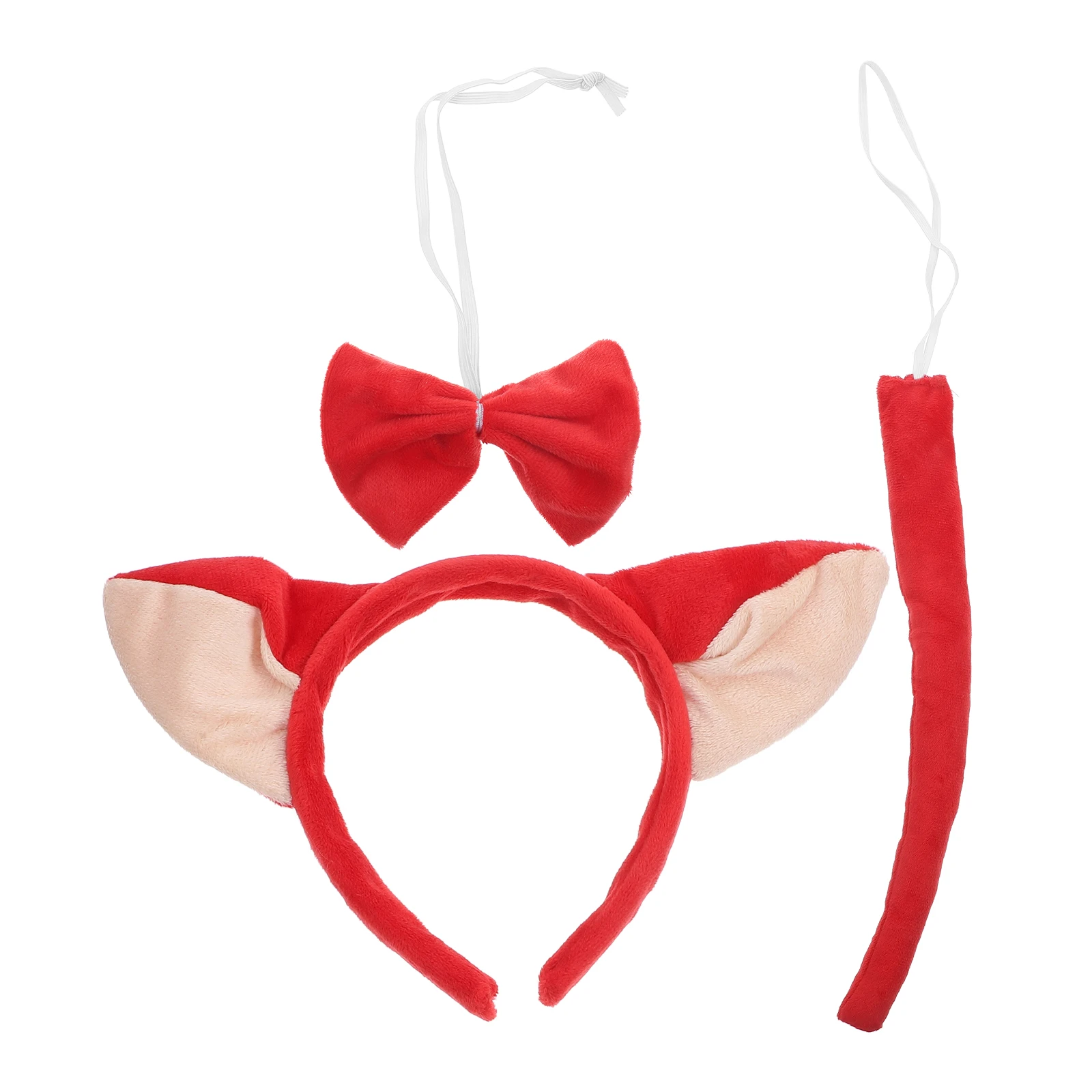 

Cartoon Animal Fox Headband Kit for Kids Stage Performance Costume Halloween Cosplay Party Soft Cloth Comfortable Fit