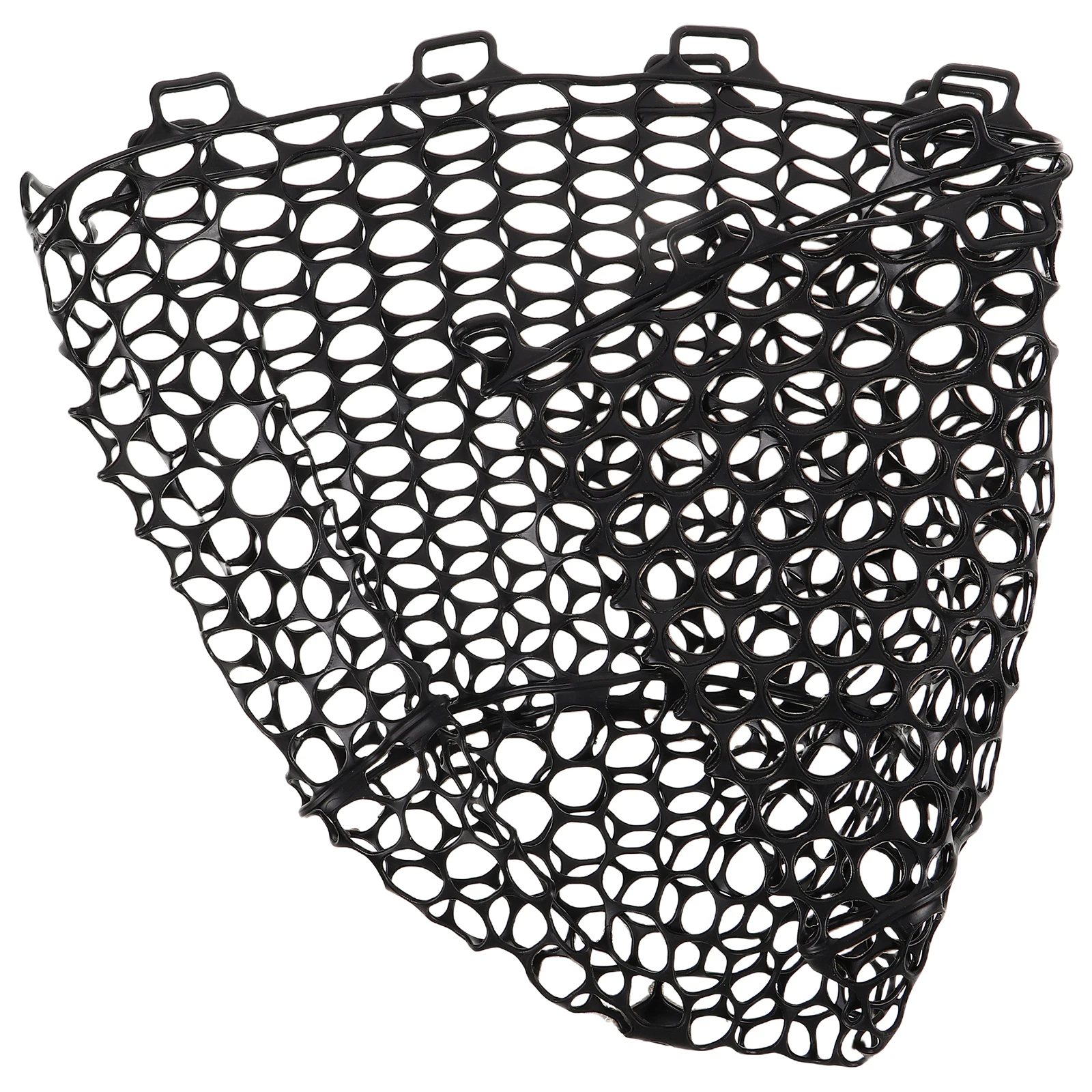 

Replacement Fishing Net Silicone Mesh Bag Flexible Strong Support Fast Water Drainage Ideal for Catch and Release Angling