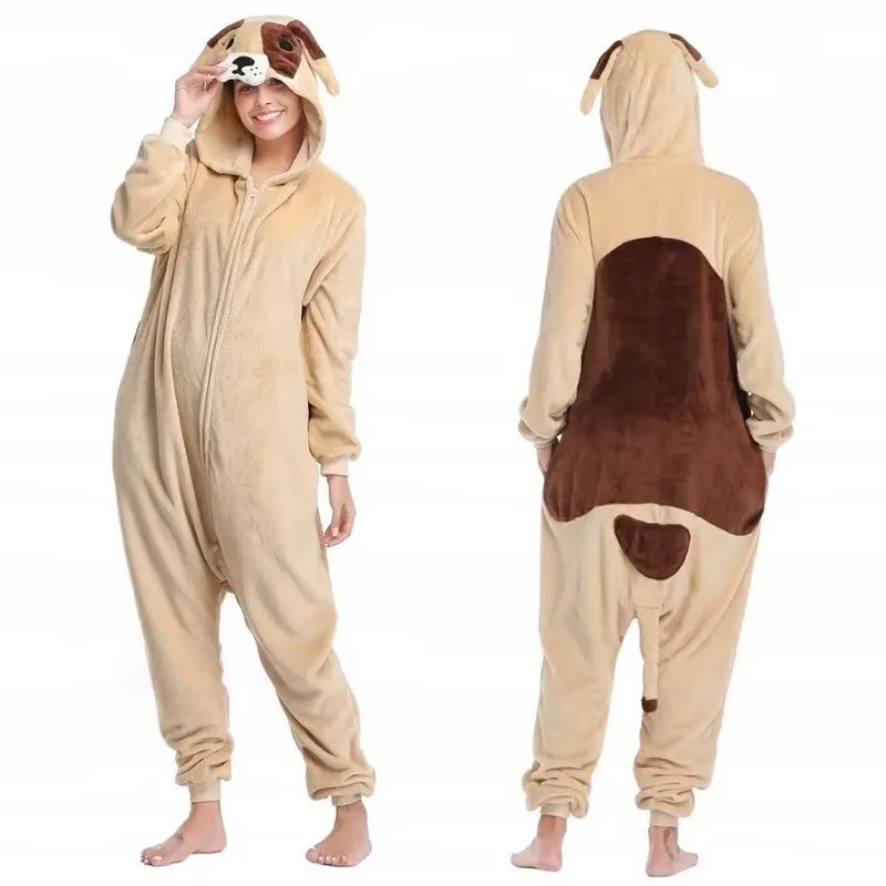 

Carnival Kigurumi Bulldog Pajamas Party Cosplay Costume Halloween Onesies Game Cartoon Christmas Sleepwear