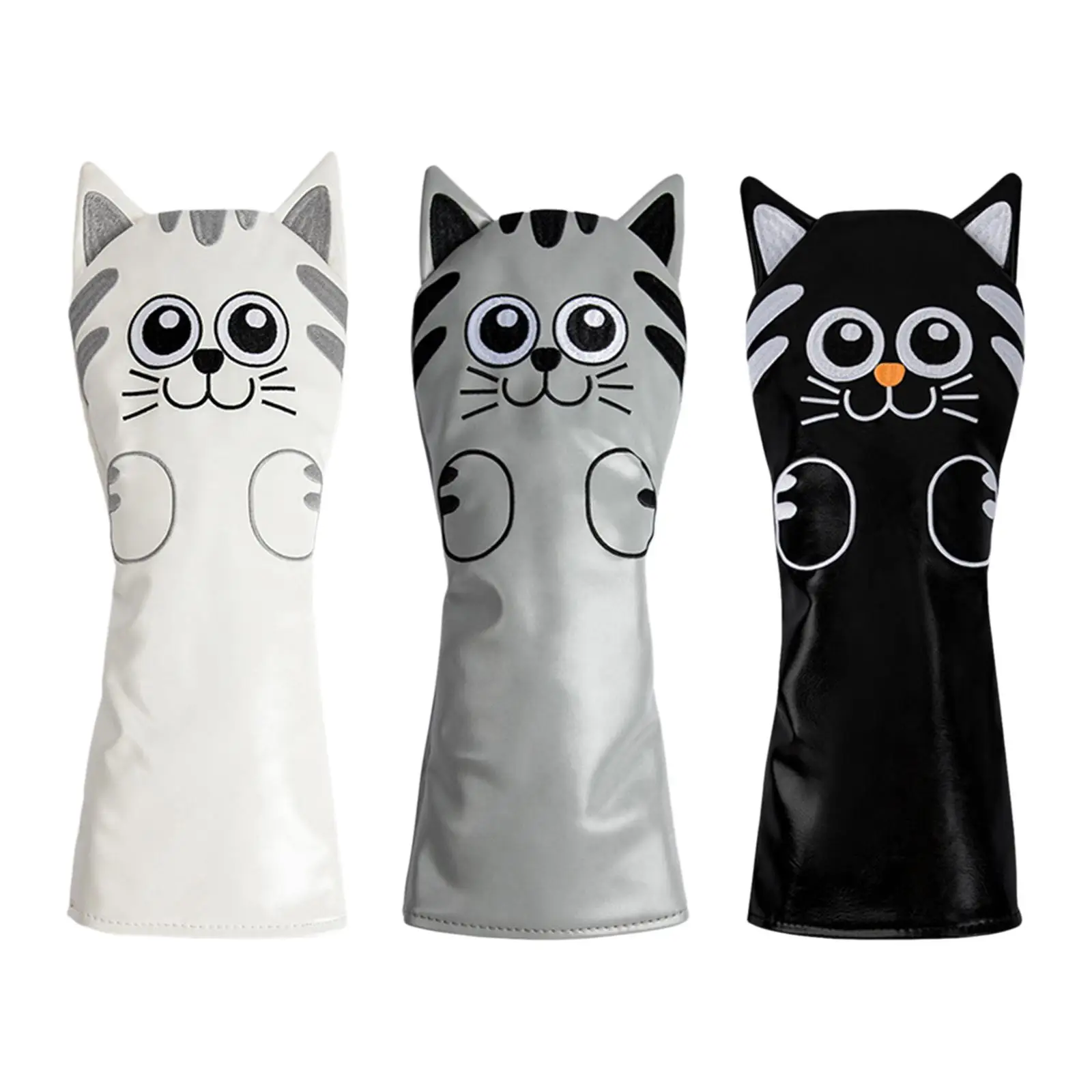 Golf Head Covers Soft Velvet Putter Protector Waterproof Golf Accessories for Golfers Outdoor Activities and Training