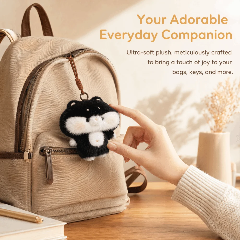 Cute Cartoon Animal Plush Pendant Dolls Bag Ornament Soft Soft Plush Dolls Keyring Pendant Hairy Stuffed Plushie Toys Gifts