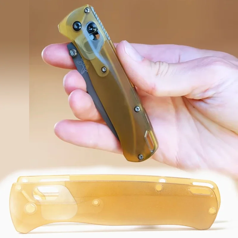 Custom Crossfade Ultem Scales for Benchmade Bugout 535 Knife