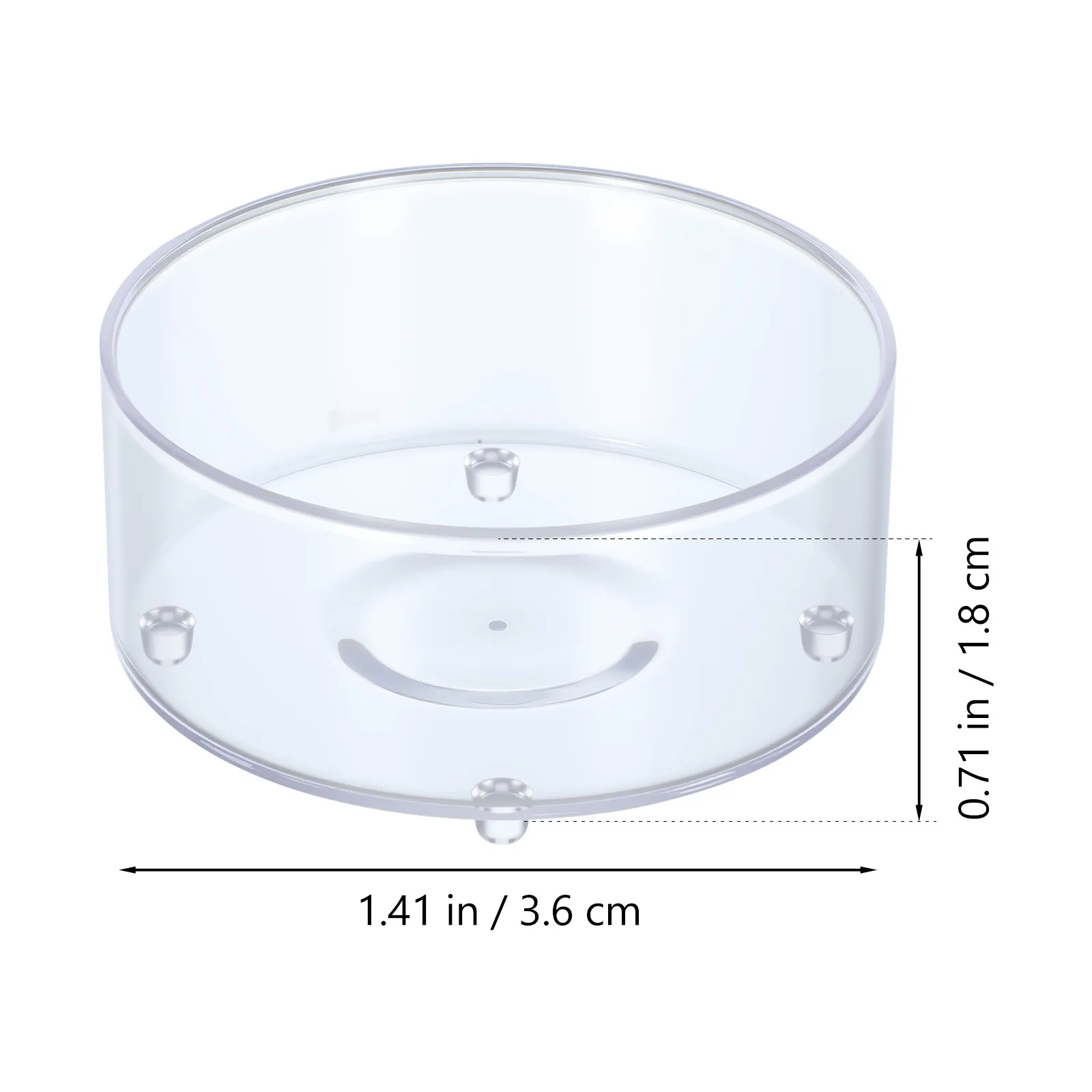 100Pcs Holder Clear Plastic Cup Heat Resistant Steady Base Suitable for Temple Church Home Use Holder