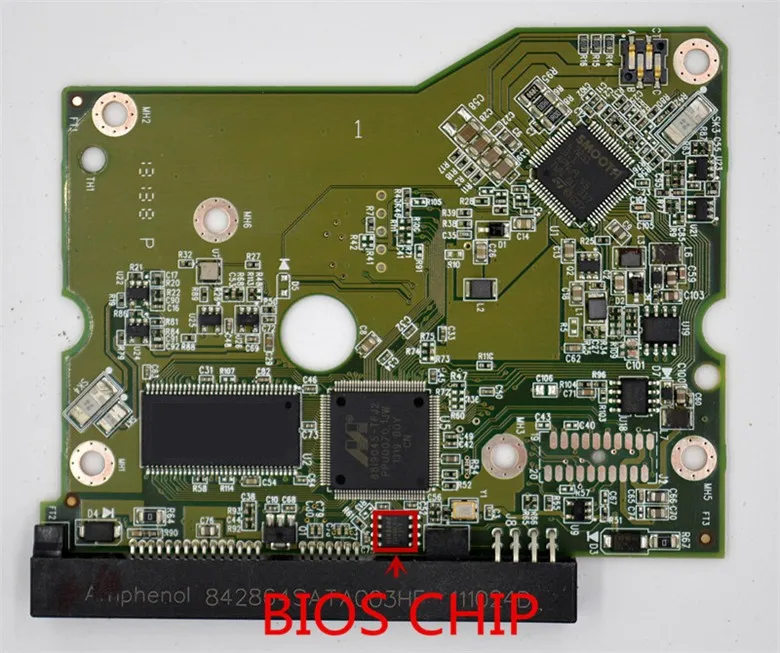 Imagem -02 - Hdd Digital Ocidental Pcb 2060771624003 Rev a 2060 771624 003 771624-a03-f03 2061-771624-a03 Wd1002faex Wd1502faex