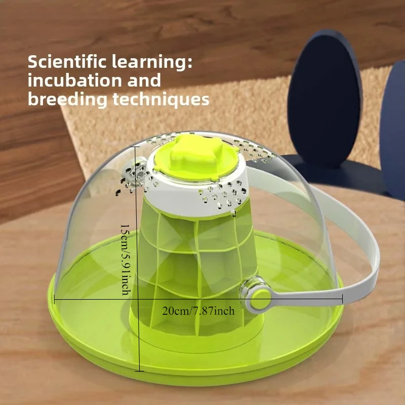 Insect Observation Box Kids Science Experiment Toy Outdoor Exploration Breeding Cage For Children