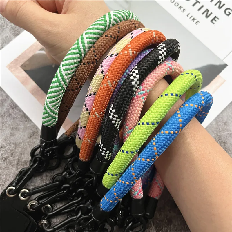 Rope for Mobile Phone Accessories Detachable Wrist Strap Universal Bracelet Telephone Lanyard for Keys Custom Keychain Strap