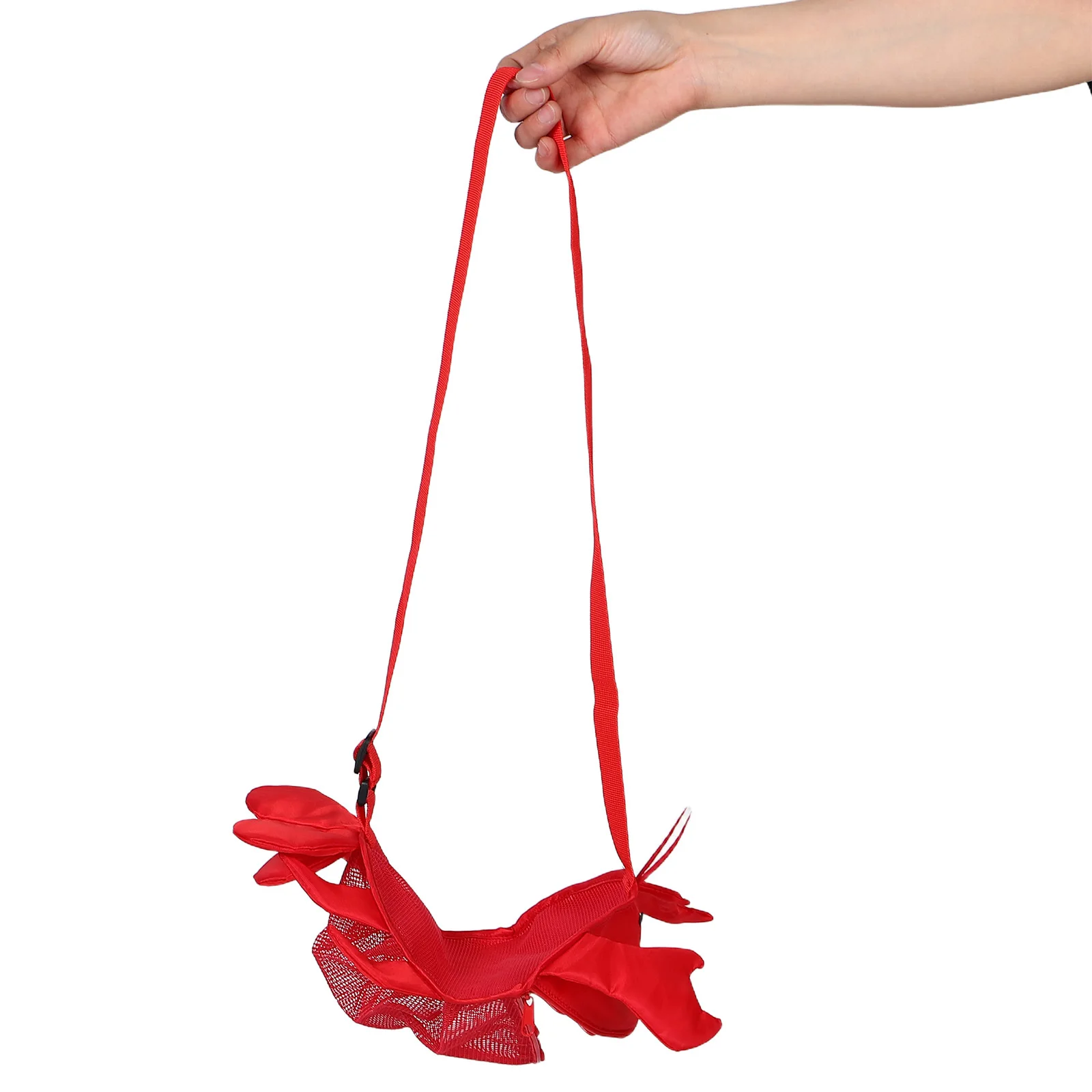 

Пляжная сумка из сетчатой омара, красная сумка через плечо для сбора ракушек, пляжная сумка для отдыха, сумки из ракушек