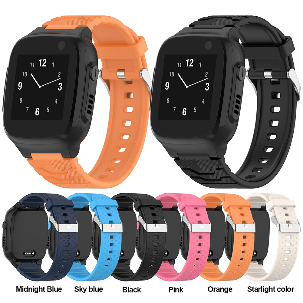 Silikonowy pasek do Xplora X5 Play dziecięcy Smart Watch wymienna opaska bransoletka pogrubienie wodoodporna opaska na nadgarstek dla Xplora X5