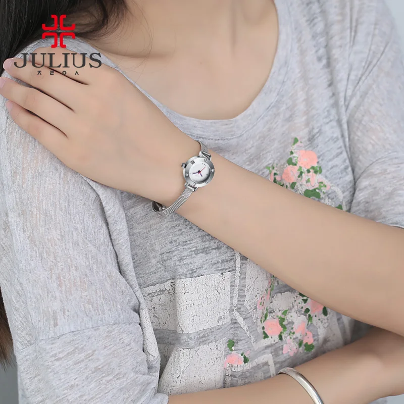 SALE! Old types Japan Quartz Mov't Men's Watch Julius Women's Watch Fashion Hours Real Leather Girl gift No box