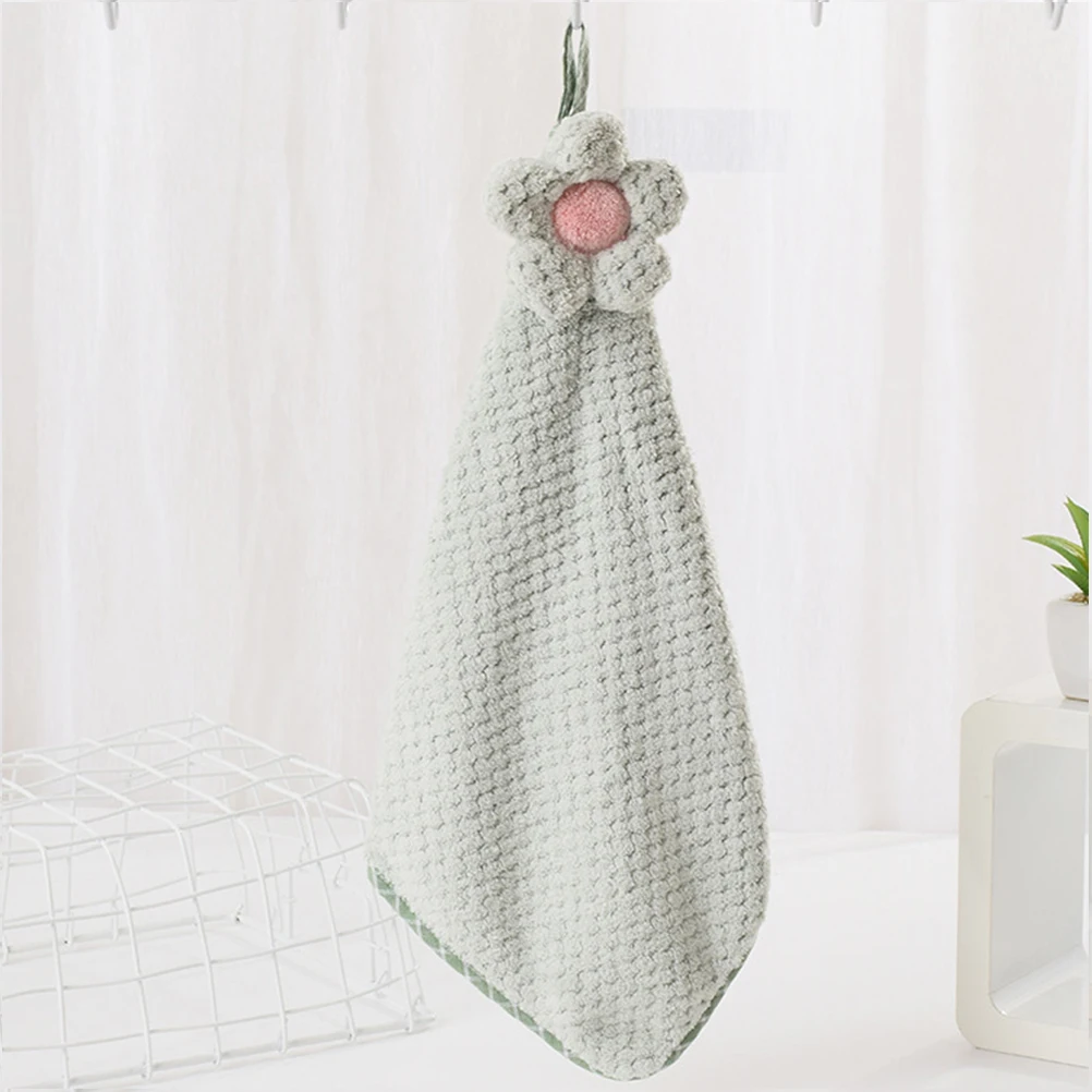 

Coral Household Absorbent Towels H Towels Soft Children Bathroom Kitchen Absorbent Water Multifunctional Dress Safe